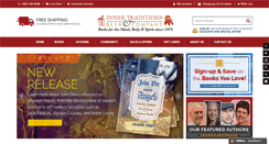 Desktop Screenshot of innertraditions.com